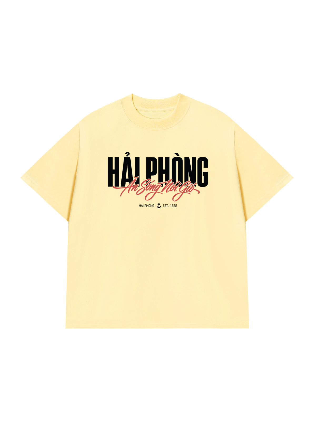 Áo Thun Relaxed Fit Ăn Sóng Nói Gió