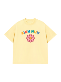 Áo Thun Relaxed Fit Xinh Như Hoa