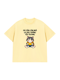 Áo Thun Relaxed Fit Còn Nhỏ Lo Học