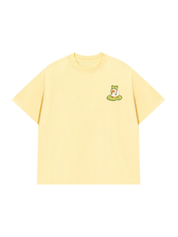 Áo Thun Relaxed Fit Vịt Chill Trên Lá