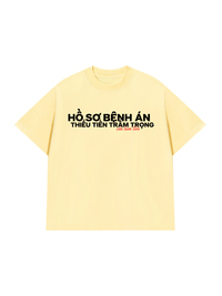 Áo Thun Relaxed Fit Hồ Sơ Bệnh Án