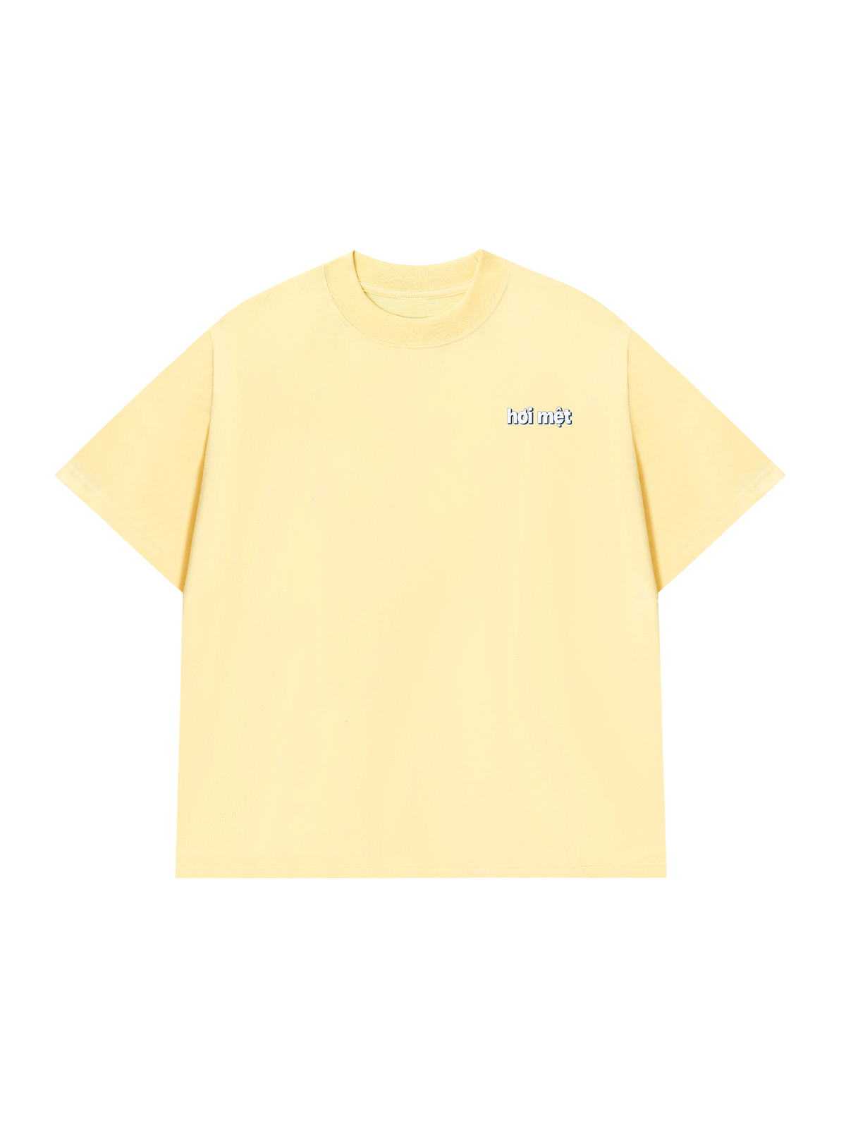 Áo Thun Relaxed Fit Thẳng Lưng Lên