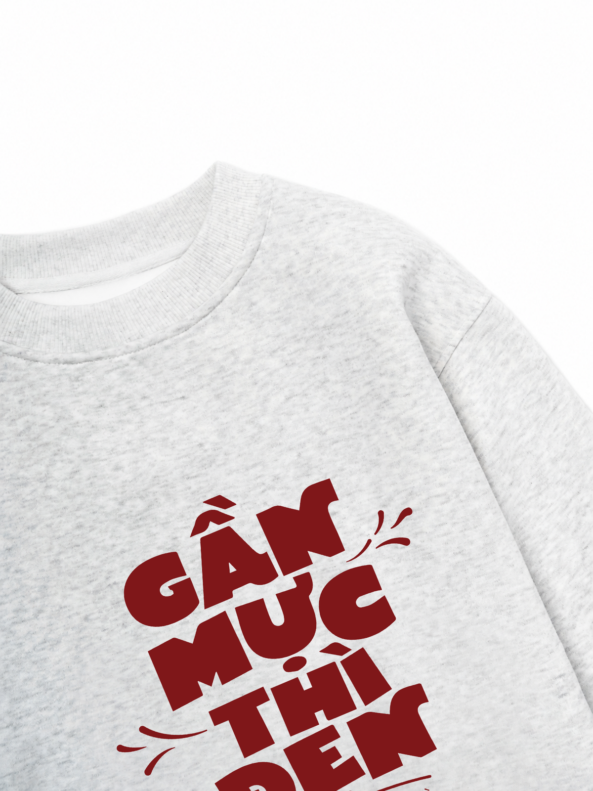 Áo Sweater Nỉ Hai Da Gần Mực Thì Đen