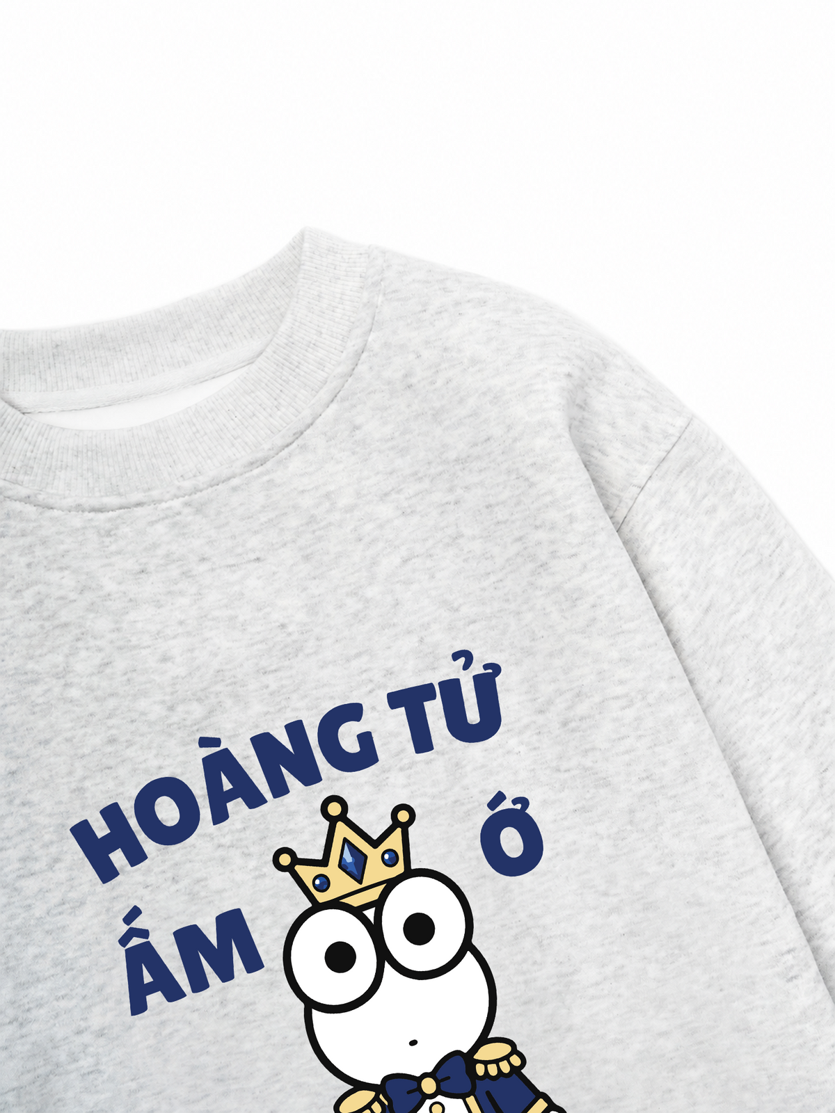 Áo Sweater Nỉ Hai Da Hoàng Tử Ấm Ớ