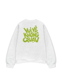 Áo Sweater Nỉ Hai Da Vui Vẻ Không Quạu