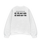 Áo Sweater Nỉ Hai Da Kẻ Mày Kẻ Mắt Kẻ Môi