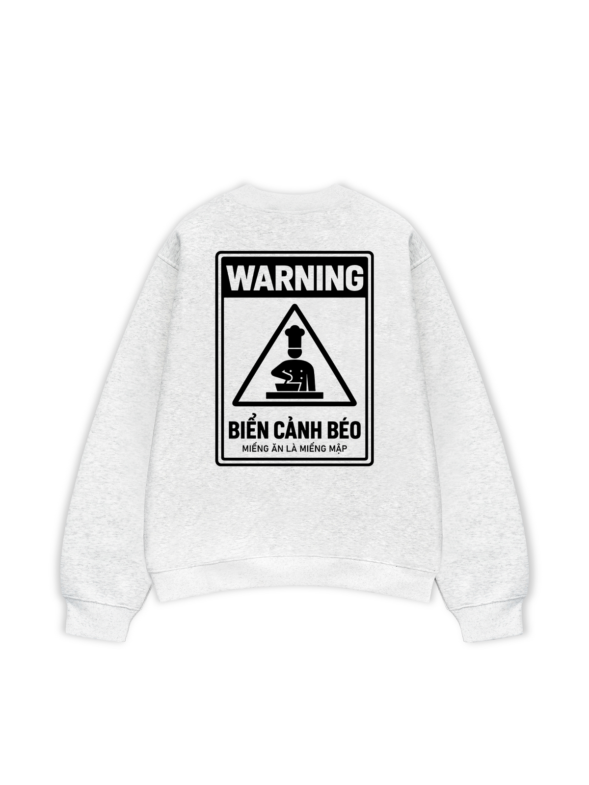 Áo Sweater Nỉ Hai Da Biển Cảnh Béo