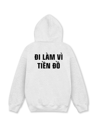 Áo Hoodie Nỉ Hai Da Đi Làm Vì Tiền Đồ