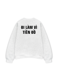 Áo Sweater Nỉ Hai Da Đi Làm Vì Tiền Đồ