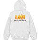 Áo Hoodie Nỉ Hai Da Lười