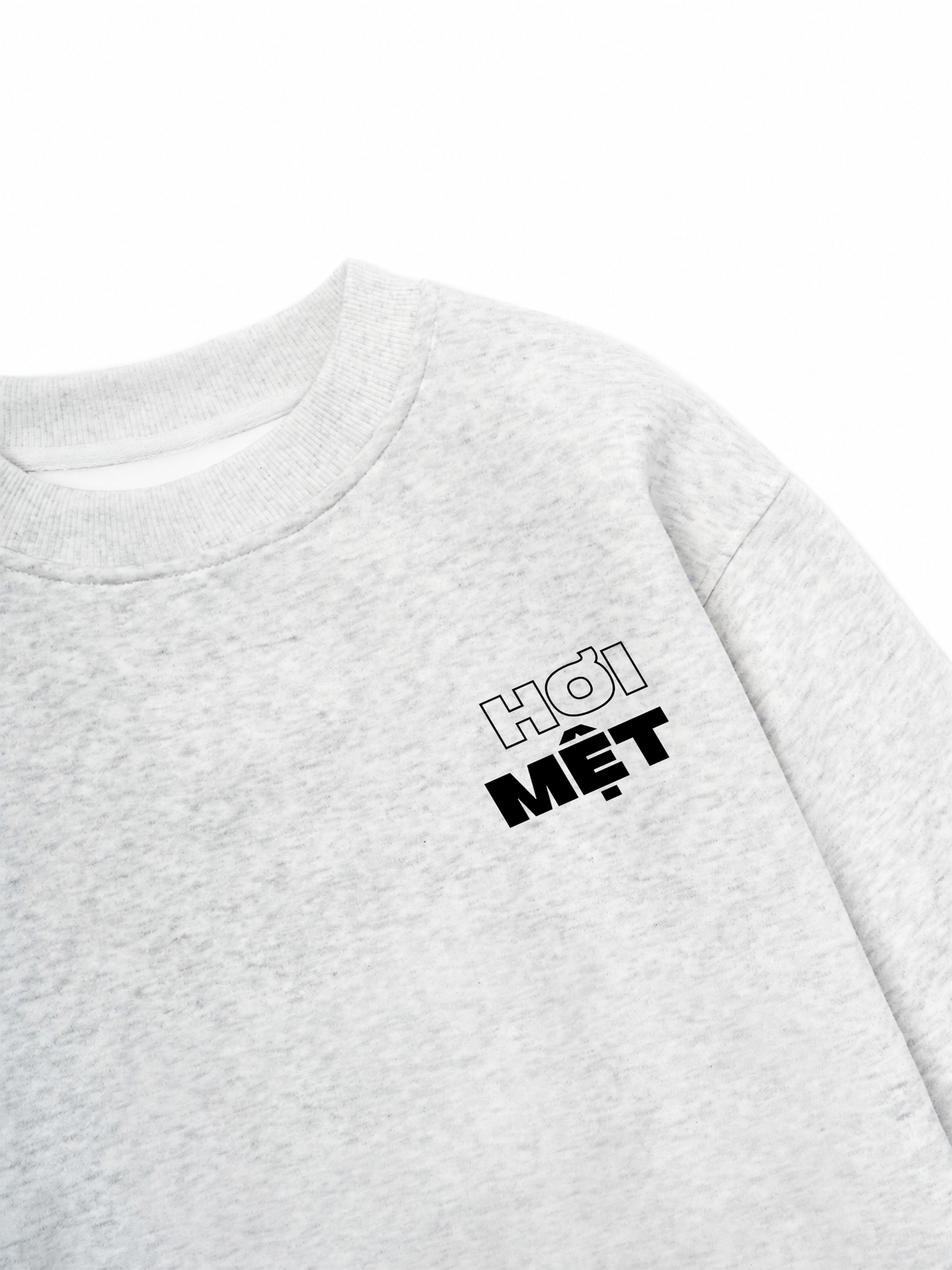 Áo Sweater Nỉ Hai Da Don't Quit