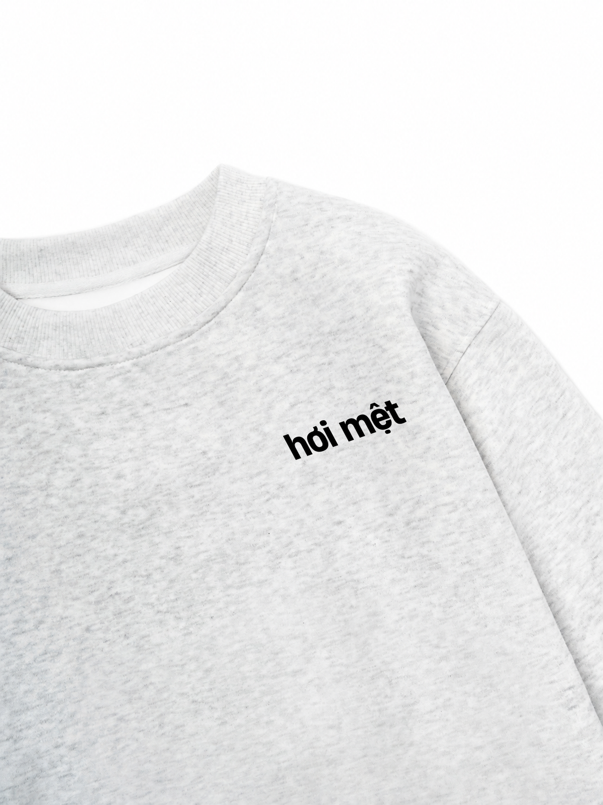Áo Sweater Nỉ Hai Da Lý Do Đi Tập
