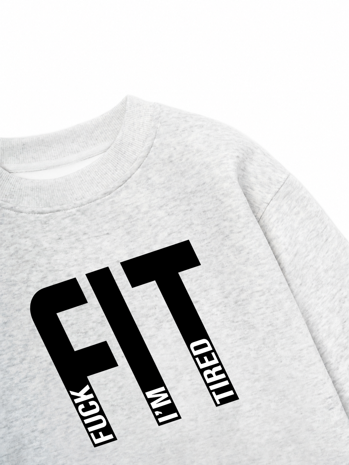 Áo Sweater Nỉ Hai Da Im Fit