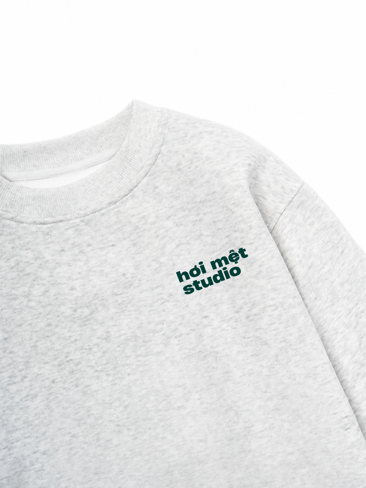 Áo Sweater Nỉ Hai Da Dáng Nuột Không Tuột Mất Em