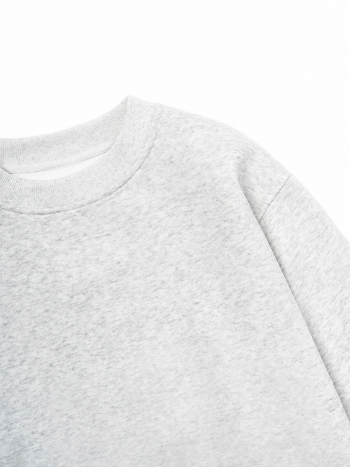 Áo Sweater Nỉ Hai Da Hơi Mệt Basic