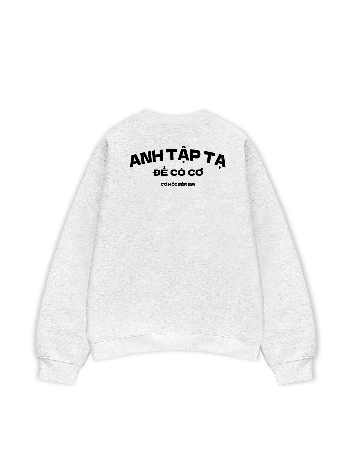Áo Sweater Nỉ Hai Da Anh Tập Tạ