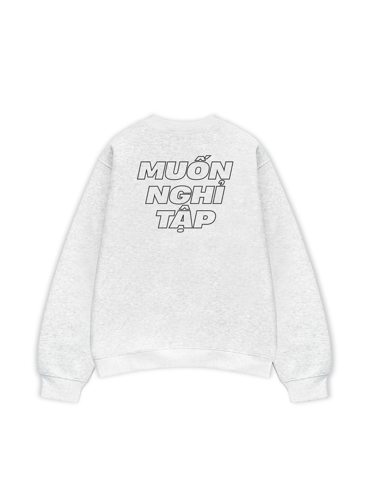 Áo Sweater Nỉ Hai Da Muốn Nghỉ Tập Tạ