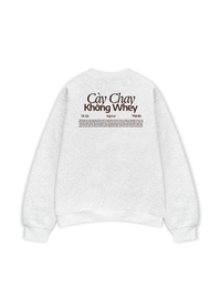 Áo Sweater Nỉ Hai Da Cày Chay Không Whey