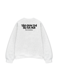 Áo Sweater Nỉ Hai Da Xà Rơi