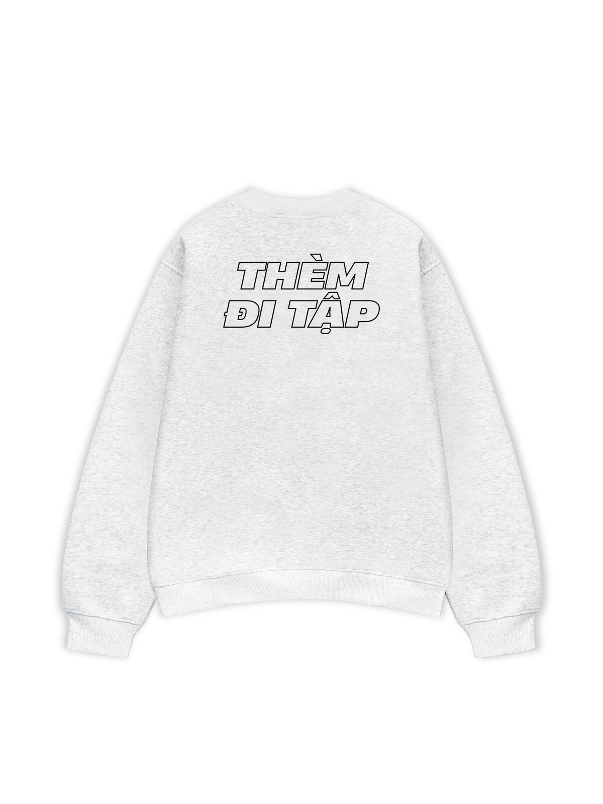 Áo Sweater Nỉ Hai Da Thèm Đi Tập