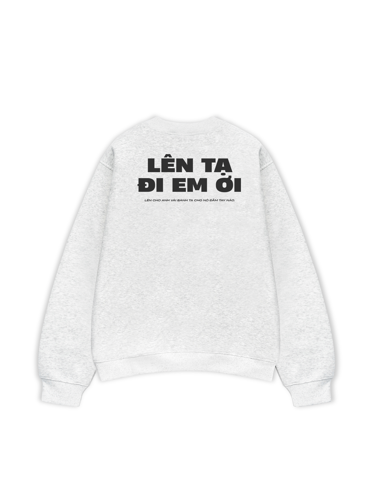 Áo Sweater Nỉ Hai Da Lên Tạ