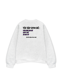 Áo Sweater Nỉ Hai Da Lý Do Đi Tập 2