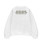 Áo Sweater Nỉ Hai Da Đè Lên Anh