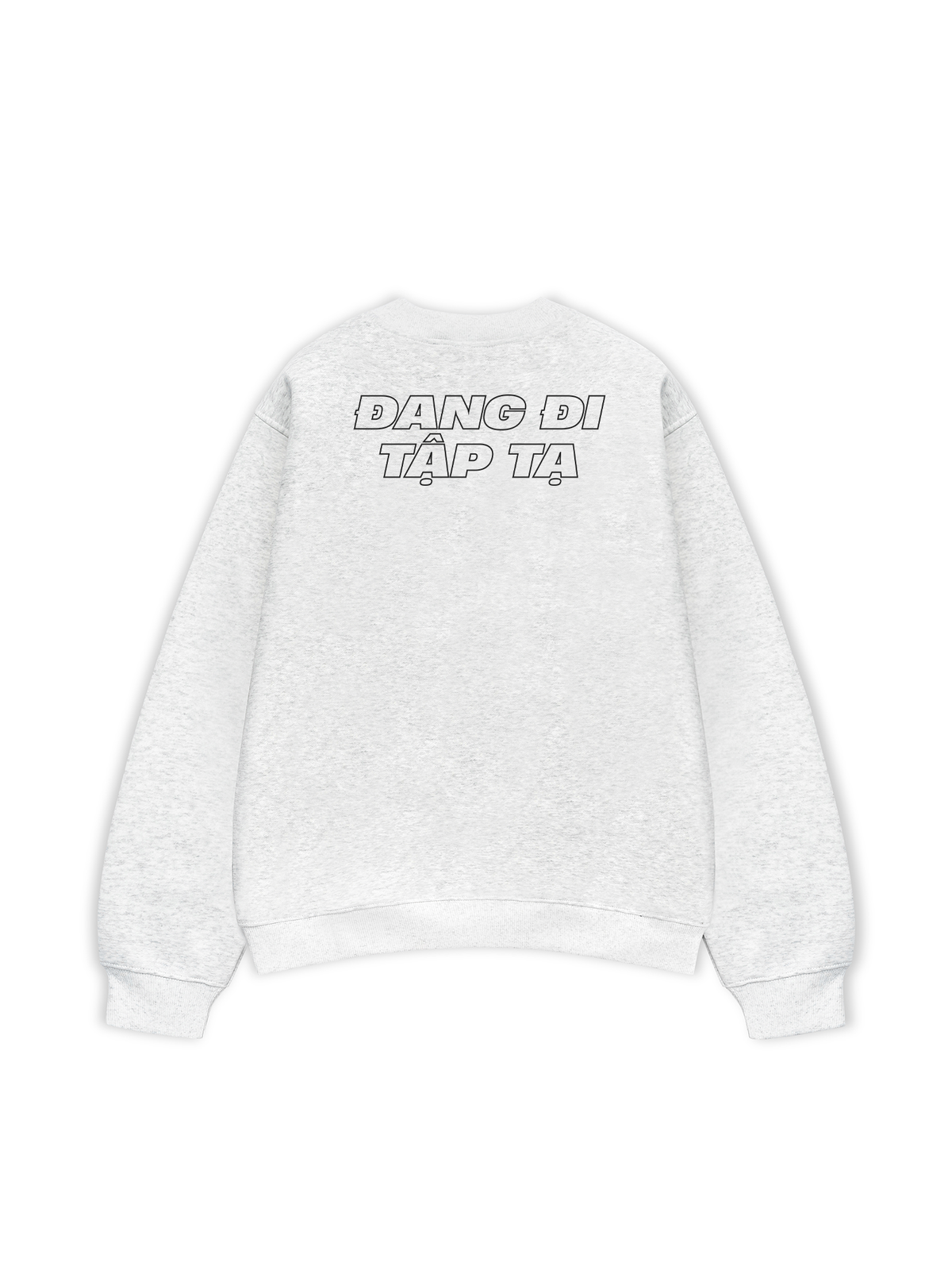 Áo Sweater Nỉ Hai Da Đang Đi Tập Tạ