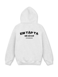 Áo Hoodie Nỉ Hai Da Em Tập Tạ