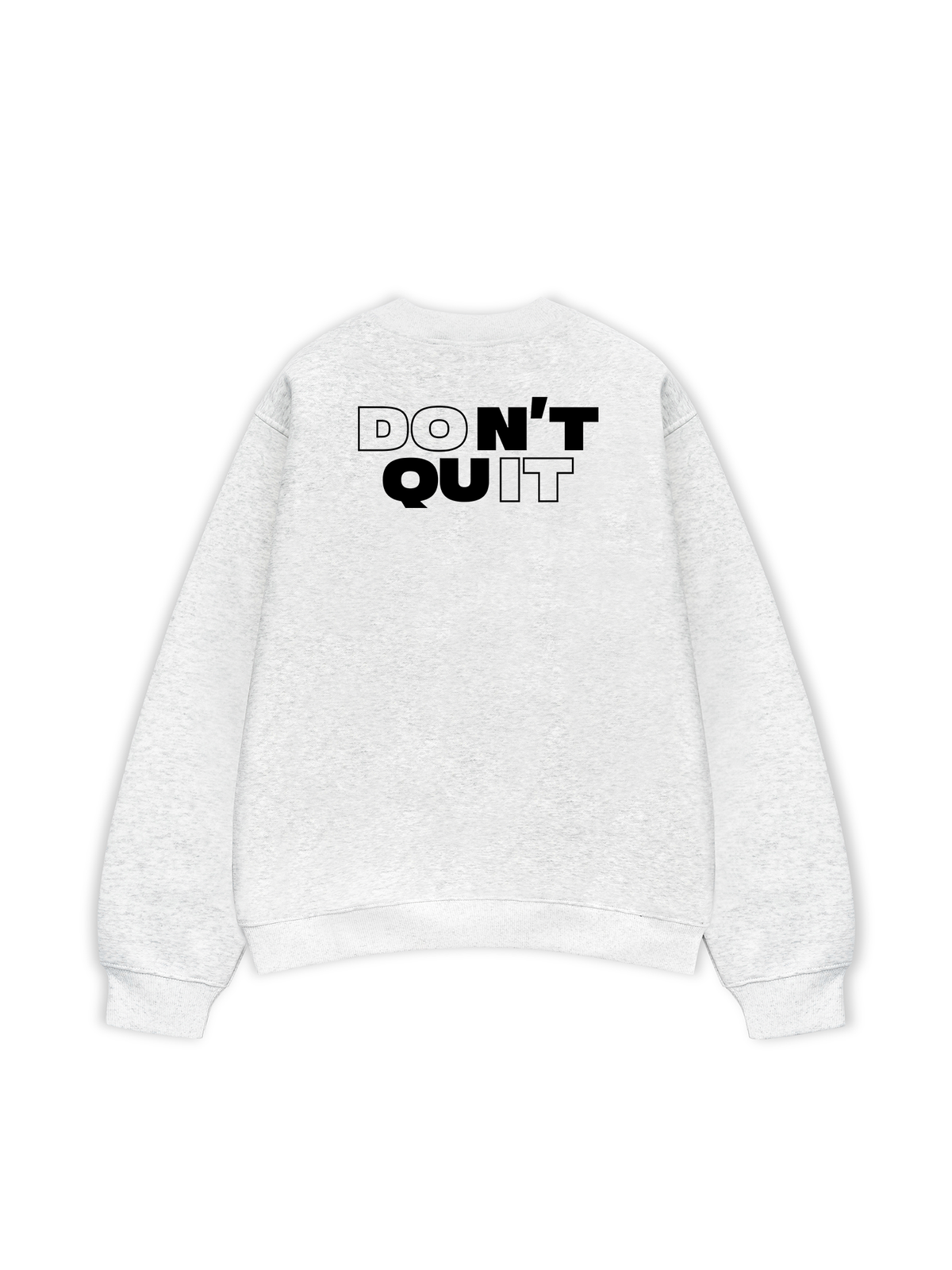 Áo Sweater Nỉ Hai Da Don't Quit