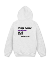 Áo Hoodie Nỉ Hai Da Lý Do Đi Tập 2