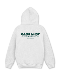 Áo Hoodie Nỉ Hai Da Dáng Nuột Không Tuột Mất Em