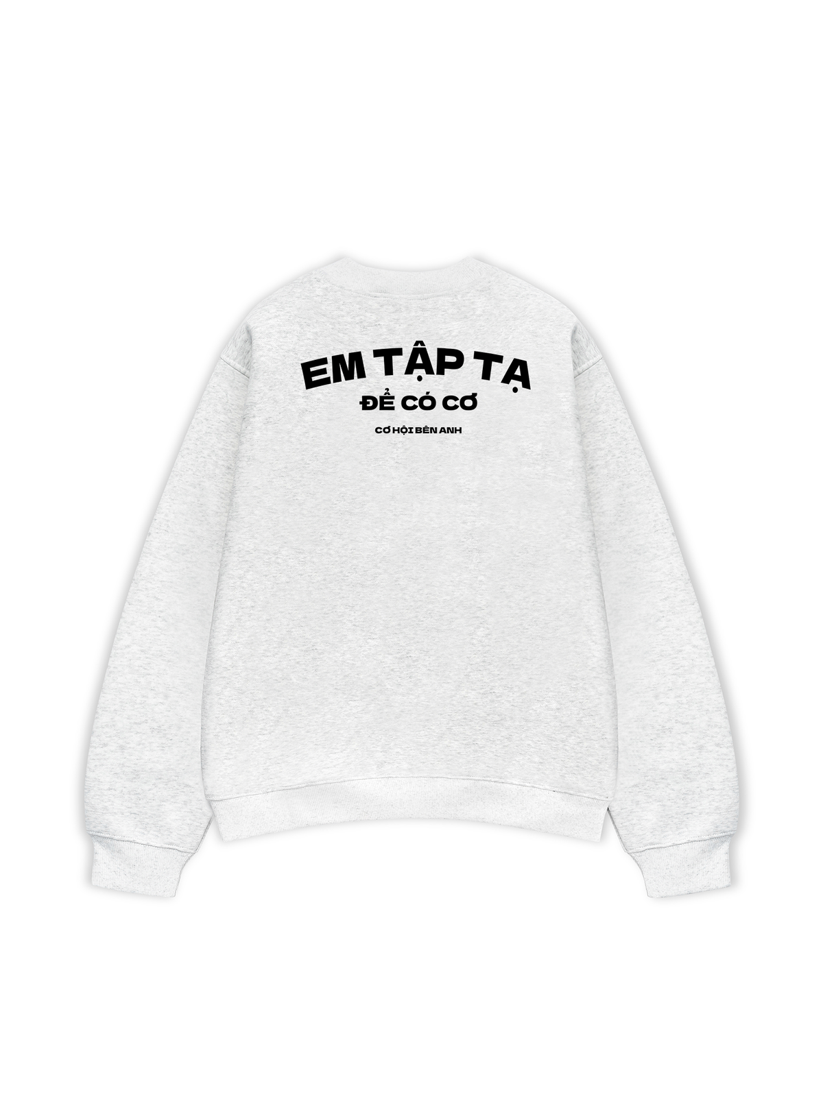Áo Sweater Nỉ Hai Da Em Tập Tạ