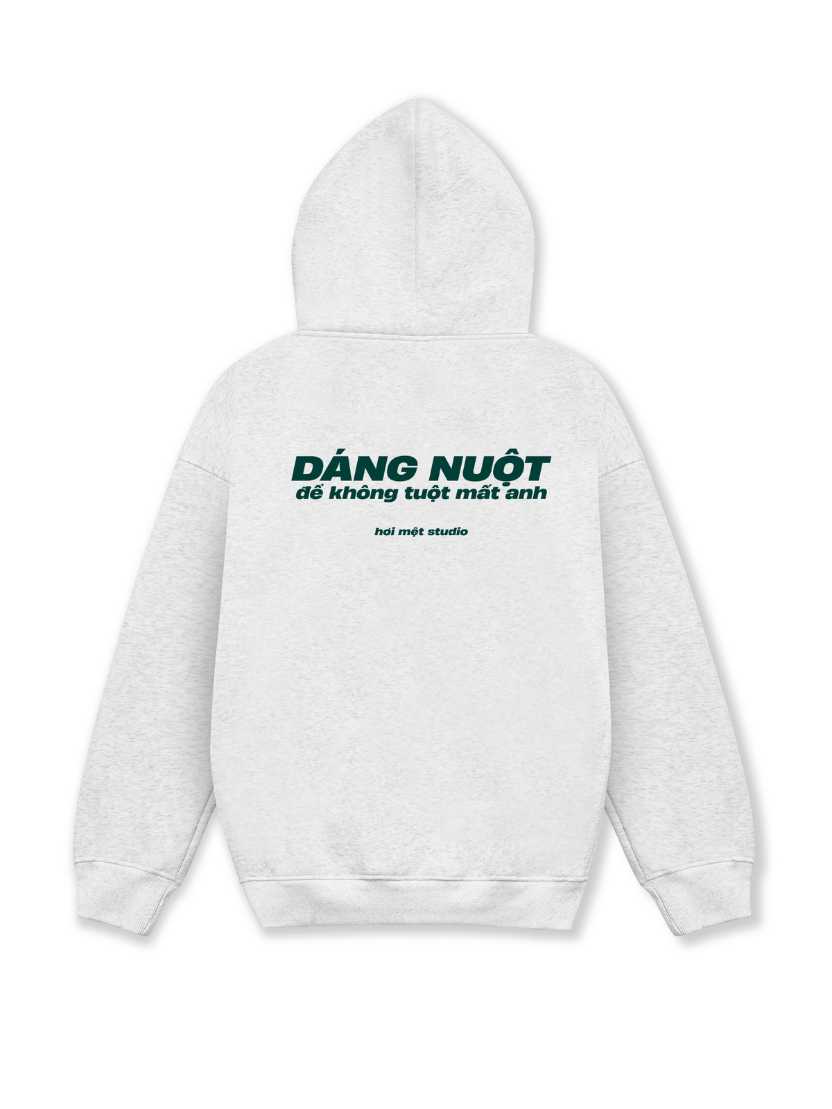 Áo Hoodie Nỉ Hai Da Dáng Nuột Không Tuột Mất Anh