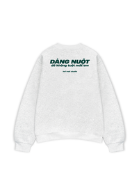 Áo Sweater Nỉ Hai Da Dáng Nuột Không Tuột Mất Em