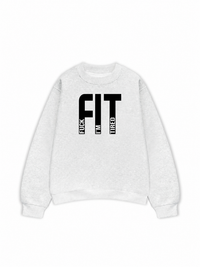 Áo Sweater Nỉ Hai Da Im Fit