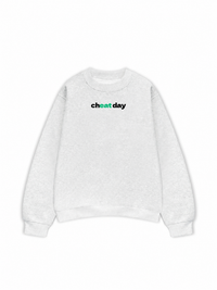 Áo Sweater Nỉ Hai Da Cheat Day