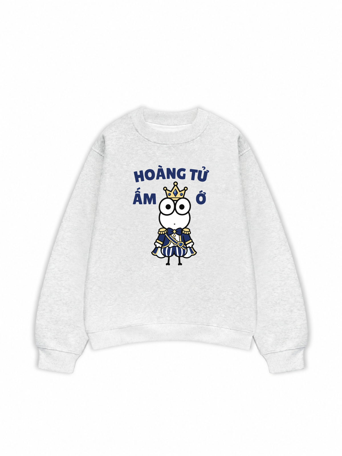 Áo Sweater Nỉ Hai Da Hoàng Tử Ấm Ớ
