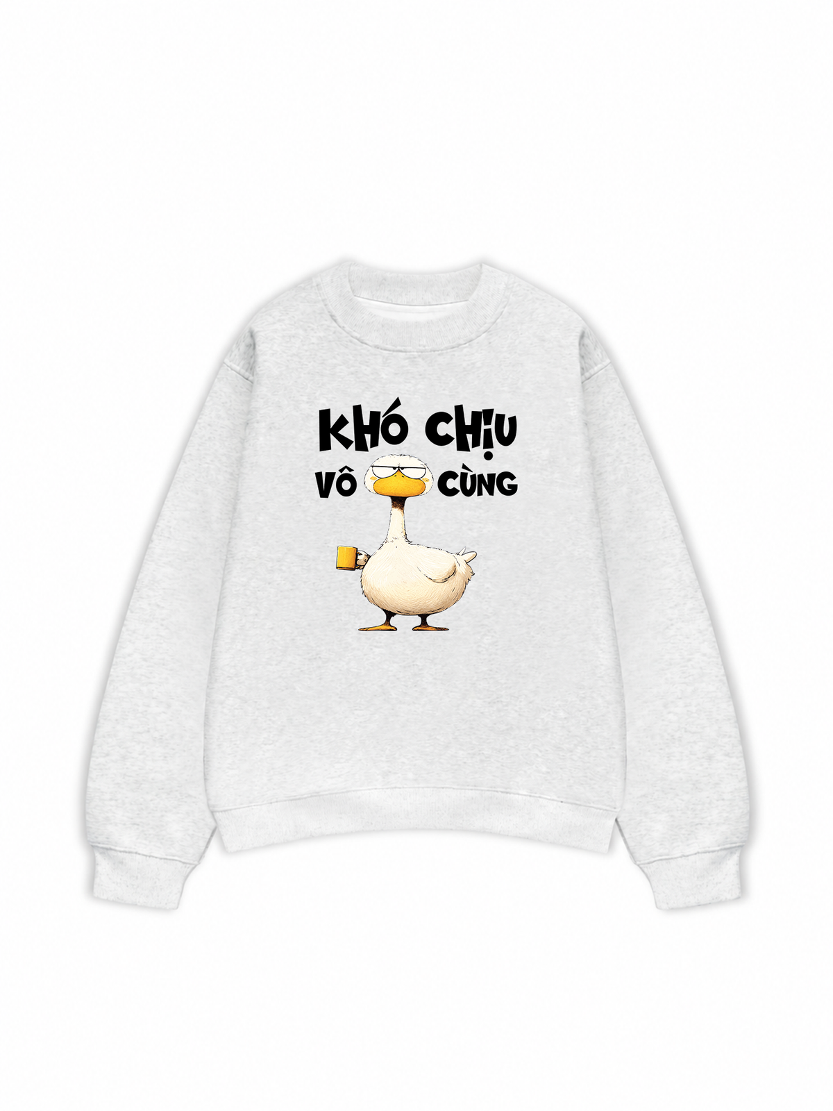 Áo Sweater Nỉ Hai Da Khó Chịu Vô Cùng