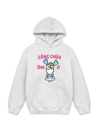 Áo Hoodie Nỉ Hai Da Công Chúa Ỡm Ờ