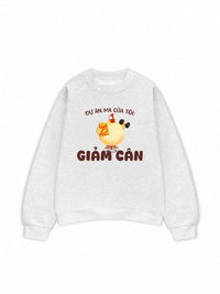 Áo Sweater Nỉ Hai Da Dự Án Ma Của Tôi Giảm Cân