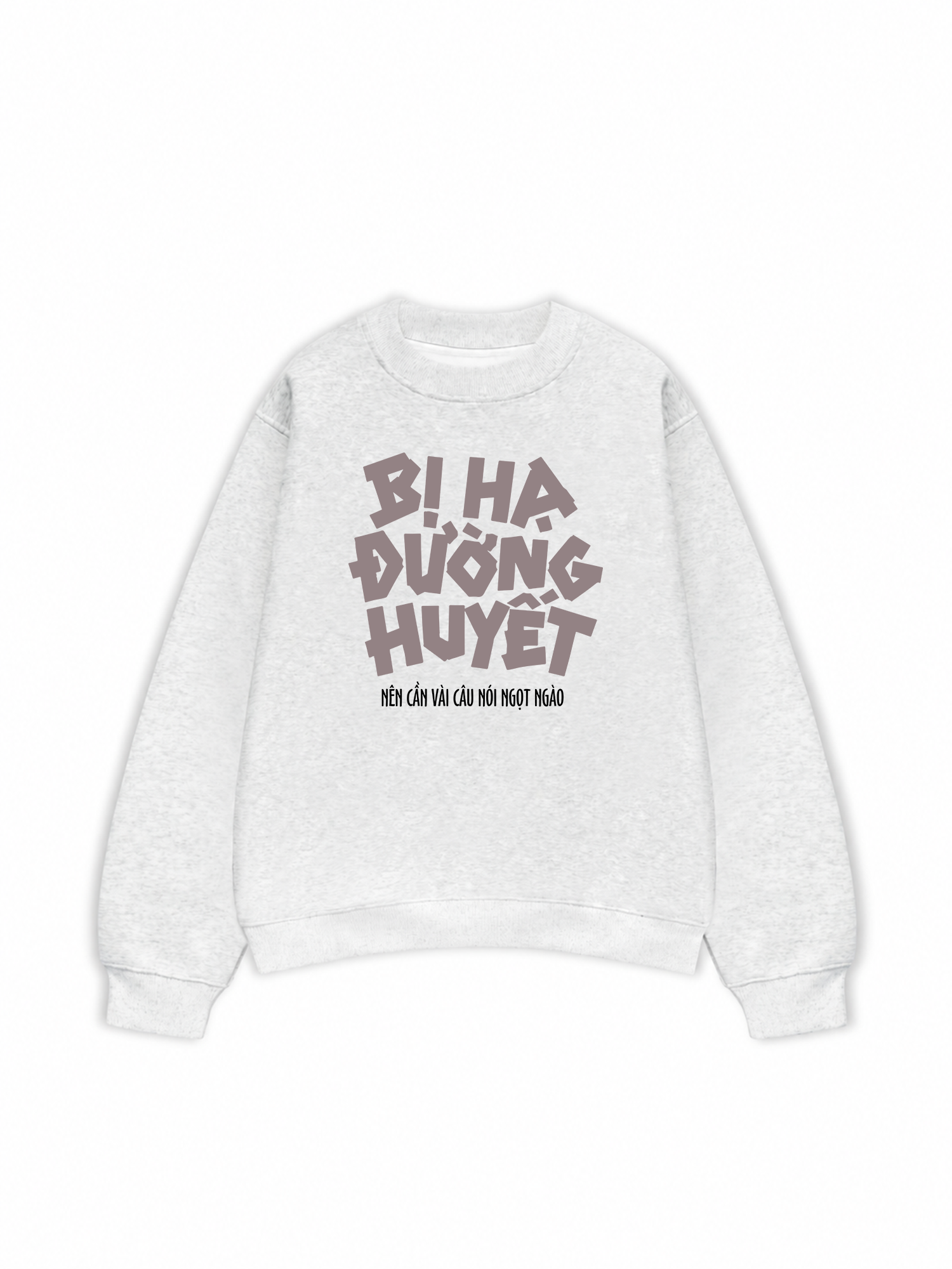 Áo Sweater Nỉ Hai Da Bị Hạ Đường Huyết