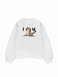 Áo Sweater Nỉ Hai Da I Love You