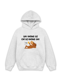Áo Hoodie Nỉ Hai Da Say Không Sợ