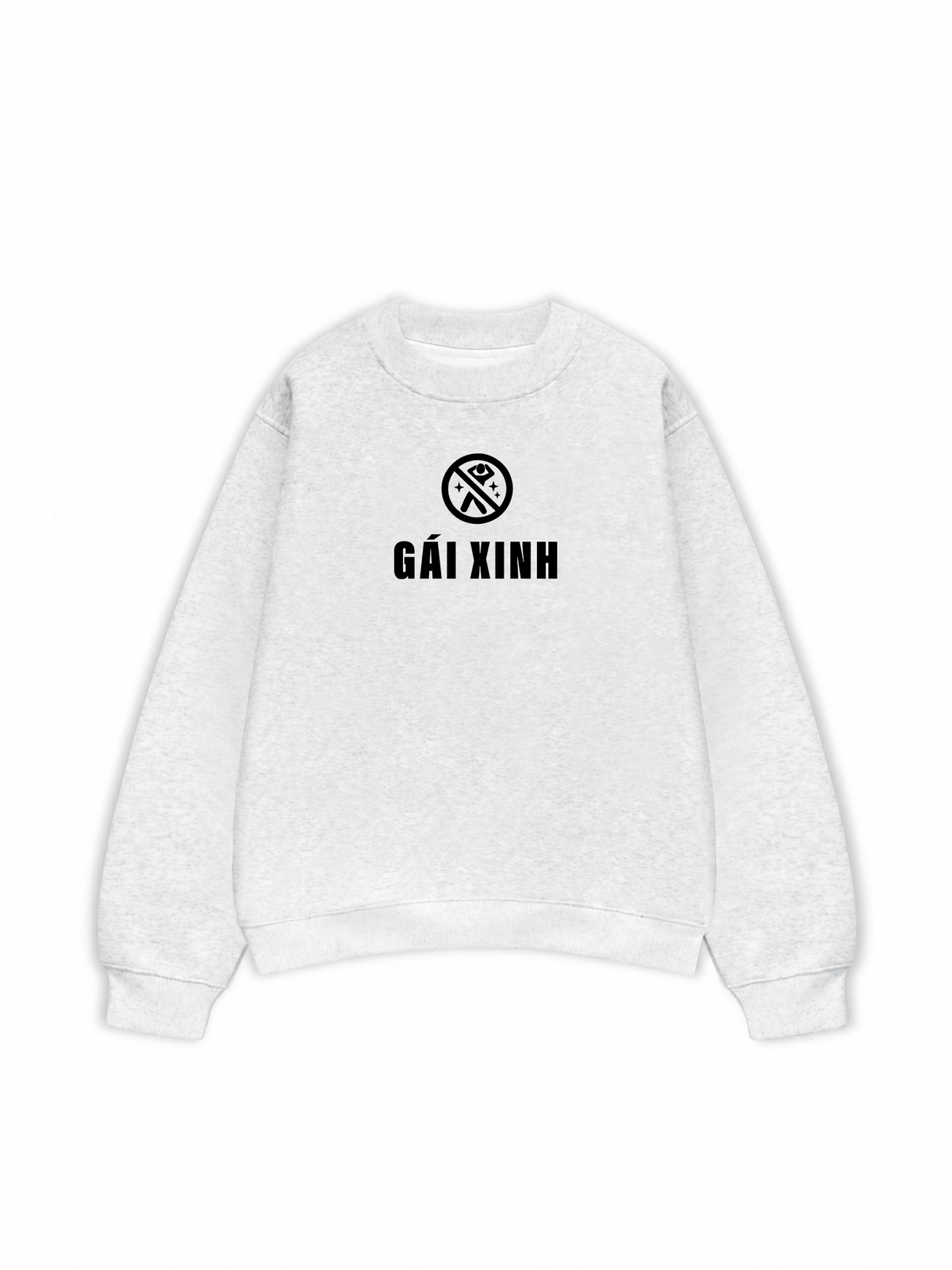 Áo Sweater Nỉ Hai Da Vui Lòng Không Hoảng Loạn Khi Thấy Gái Xinh
